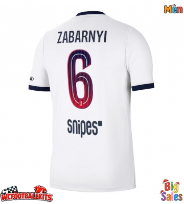Paris Saint-Germain Ilya Zabarnyi #6 Replica Away Stadium Shirt 2026-27 Short Sleeve